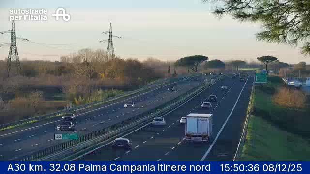 Palma Campania: A30 km. 32,08 - itinere nord