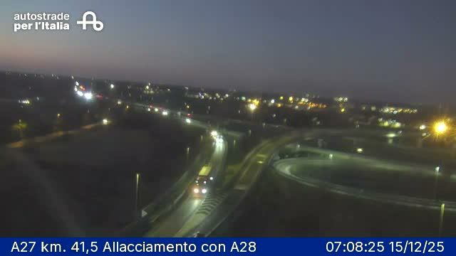 San Vendemiano: A27 km. 41,5 Allacciamento con A28