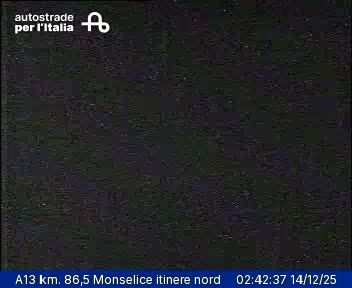 Monselice: A13 km. 86,5 - itinere nord