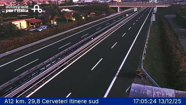 Fiumicino: Torrimpietra: A12 km. 29,8 Cerveteri Itinere sud