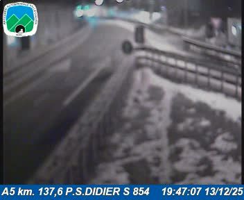 Pre-Saint-Didier: A5 km. 137,6 P.S.DIDIER S 854