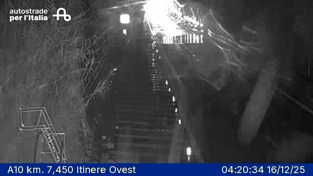 Genoa: Ponente: A10 km. 7,450 Itinere Ovest