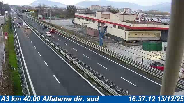 Nocera Superiore: A3 km 40.00 Alfaterna dir. sud