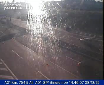 Casoria: Arpino: A01 km. 754,5 All. A01-SP1 itinere nord