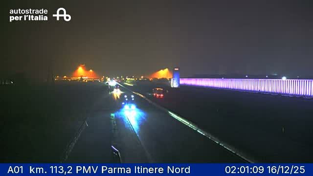 Parma: San Martino: A01 km. 113,2 PMV Parma Itinere Nord