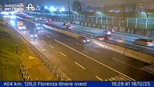 Milan: Municipio 8: A04 km. 126,0 Fiorenza itinere ovest