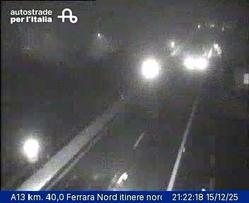 Ferrara: Mizzana: A13 km. 40,0 Ferrara Nord itinere nord