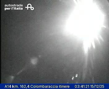 Pesaro: A14 km. 162,4 Colombaraccia itinere sud