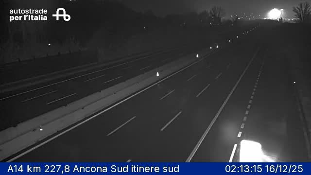 Ancona: A14 km 227,8 - Sud itinere sud