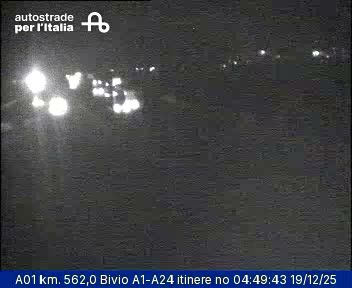 Rome: Zona XI San Vittorino: A01 km. 562,0 Bivio A1-A24 itinere nord