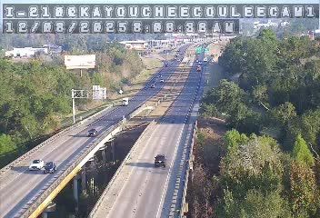 Lake Charles: I-210 at Kayouche Coulee Bridge