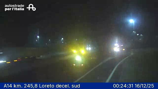 Loreto: A14 km. 245,8 - decel. sud