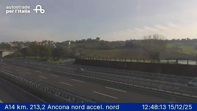 Chiaravalle: A14 km. 213,2 Ancona nord accel. nord