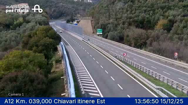Chiavari: Sampierdicanne: A12 Km. 039,000 Chiavari itinere Est
