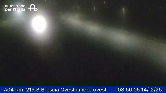 Brescia: Chiesanuova: A04 km. 215,3 Brescia Ovest itinere ovest