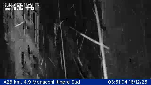 Genoa: Ponente: A26 km. 4,9 Monacchi Itinere Sud