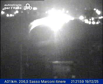 Sasso Marconi: A01 km. 206,5 - itinere sud