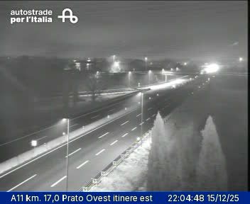 Prato: Casale: A11 km. 17,0 Prato Ovest itinere est