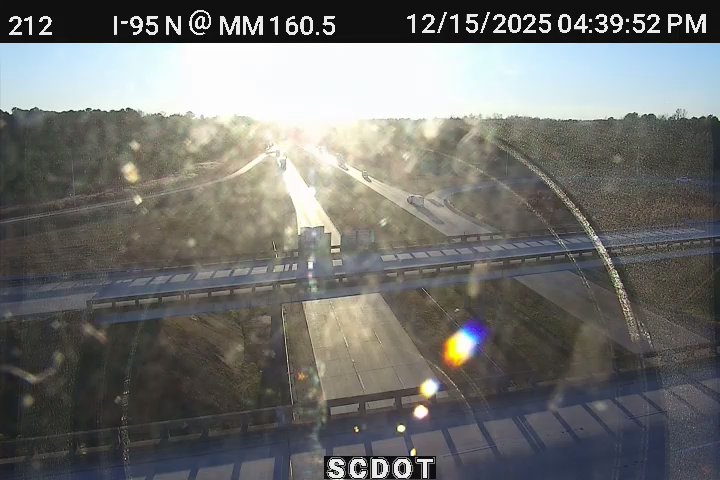 Laurelwood: I-95 N @ MM 160.5
