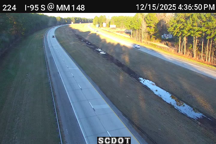 Sardis: I-95 S @ MM 148
