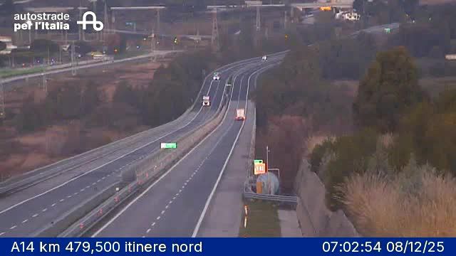 Campomarino: Colle Lame: A14 km 479,500 itinere nord