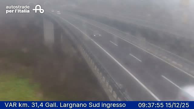 Barberino di Mugello: VAR km. 31,4 Gall. Largnano Sud ingresso