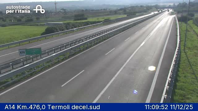 Termoli: A14 Km.476,0 - decel.sud
