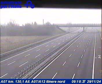 Genoa: Val Polcevera: A07 km. 130,1 All. A07/A12 itinere nord