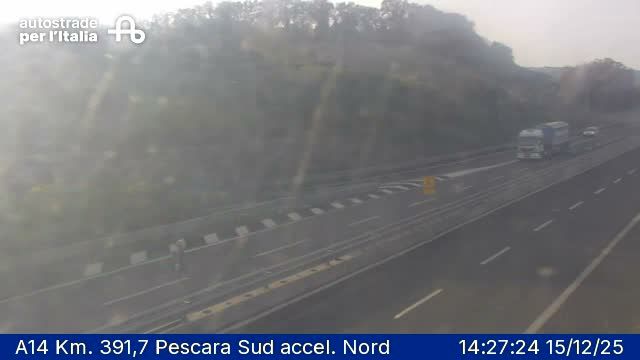 Francavilla al Mare: A14 Km. 391,7 Pescara Sud accel. Nord