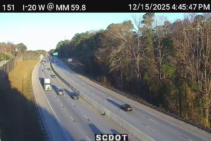 Spring Hill: I-20 WB @ MM 59.8