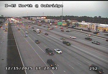 Oak Ridge North › South: IH-45 North @ Oakridge
