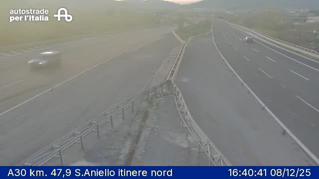 Mercato San Severino: A30 km. 47,9 S.Aniello itinere nord
