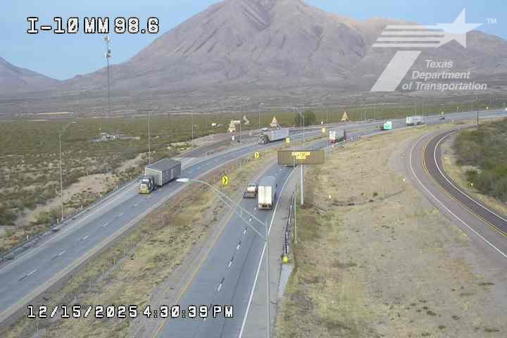 Sierra Blanca › West: IH-10 @ MM 98.6