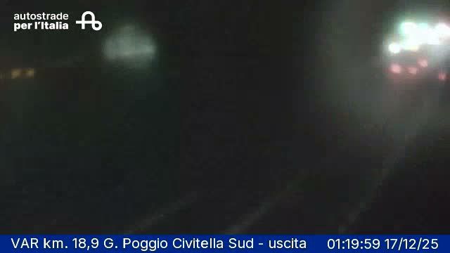 Castiglione dei Pepoli: VAR km. 18,9 G. Poggio Civitella Sud - uscita