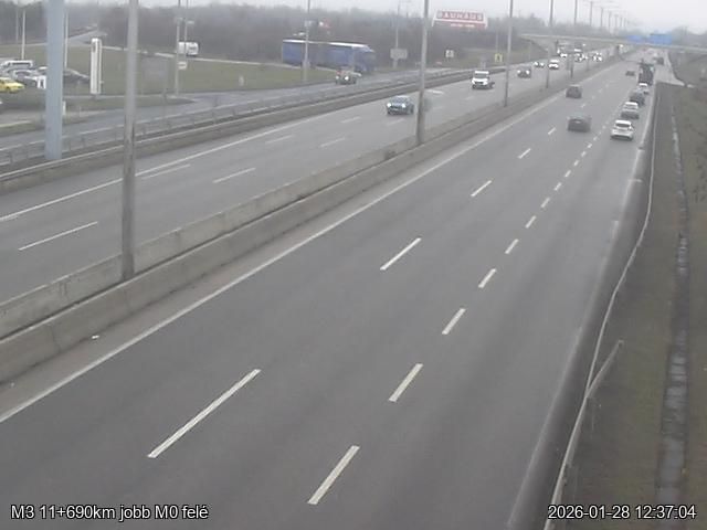 Budapest: Rakospalota: M3 Szilas pihenőhely -> M0