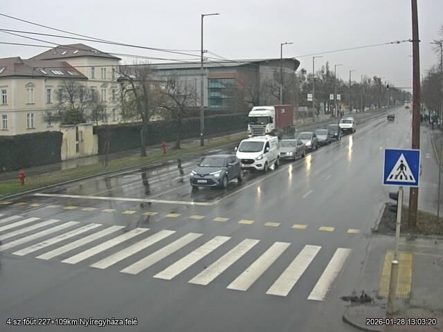 Debrecen: Nagyerdoalja: Debrecen, Sámsoni út -> Nyíregyháza