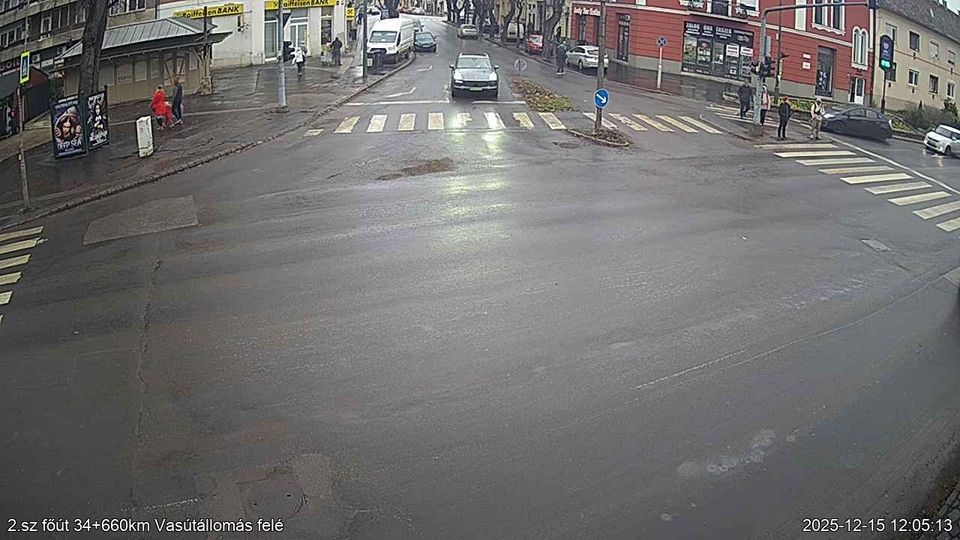 Vac: Belvaros: Vác -> Vasútállomás