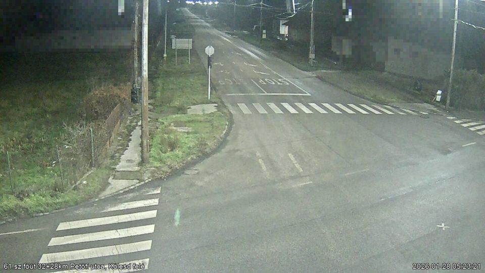 Simontornya: Petőfi utca, Kölesd felé