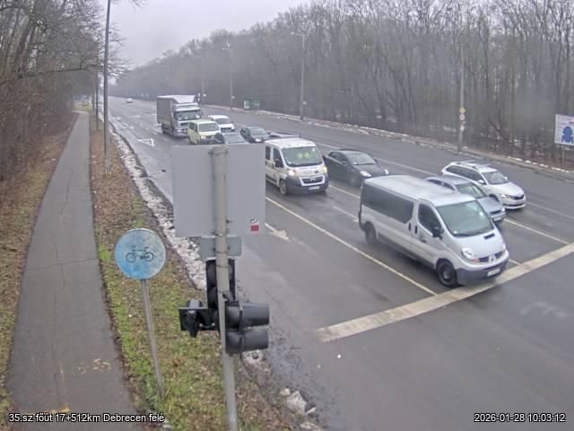 Tiszaujvaros: Kertvaros: Tiszaújváros -> Debrecen