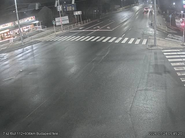 Siofok: Belvaros: Siófok, Vak Bottyán út -> Budapest