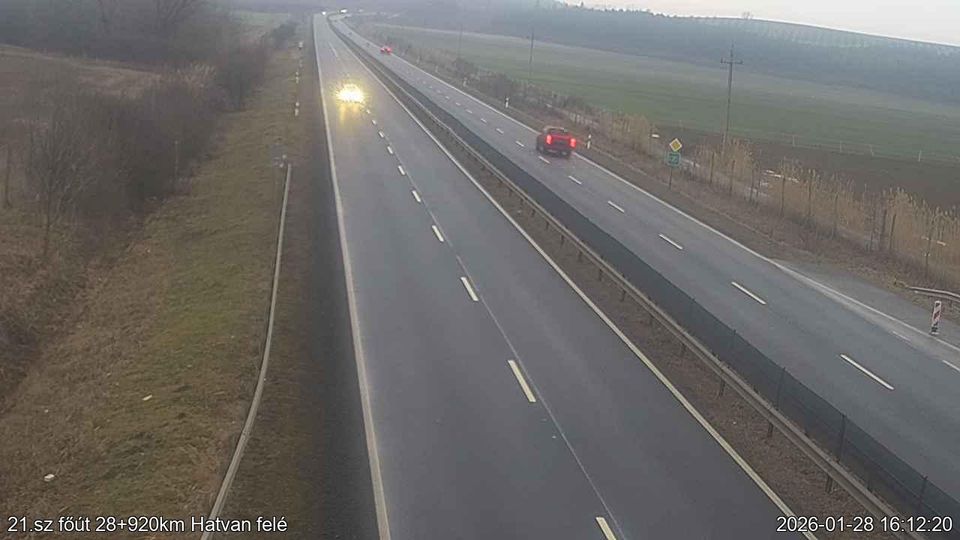 Paszto: 21. sz. főút jobb 28+920 kmsz. -> Hatvan