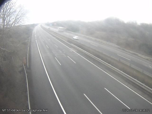 Szekesfehervar: M7 - Kelet -> Országhatár