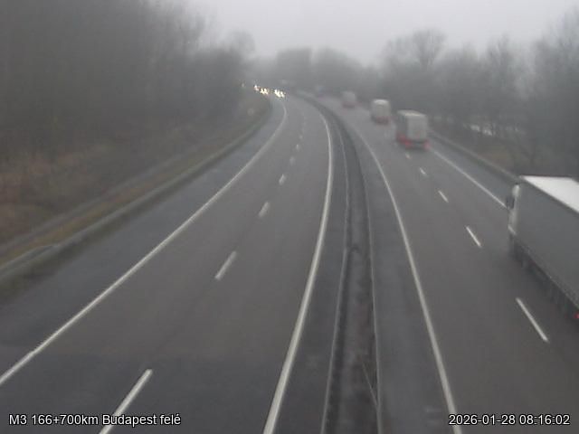 Oszlar: M3 Tisza-híd - -> Budapest