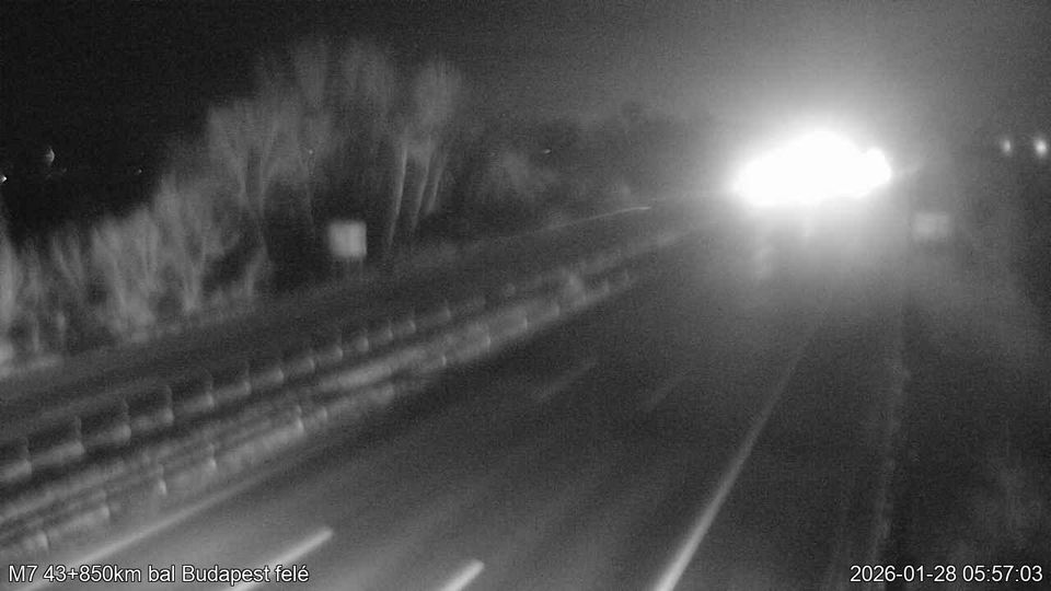 Velence: Ofalu: M7 Velence -> Budapest