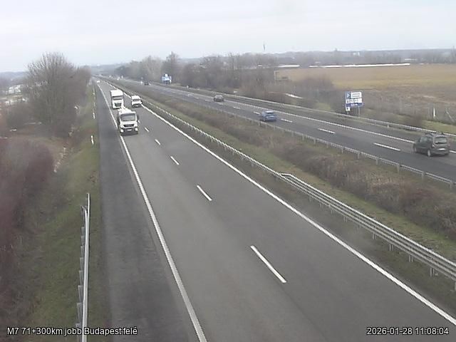 Szabadbattyan: M7 - Budapest