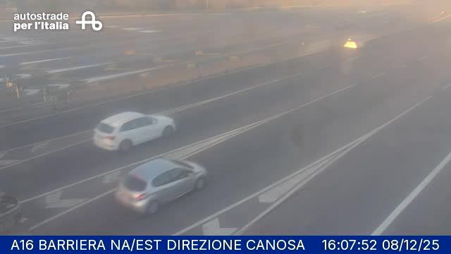 Marigliano: A16 BARRIERA NA/EST DIREZIONE CANOSA