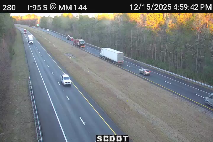 Pleasant Grove: I-95 S @ MM 144