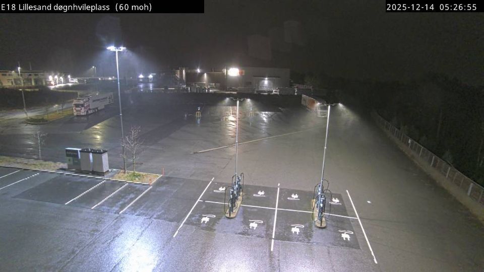 Steinkar: Lillesand døgnhvileplass