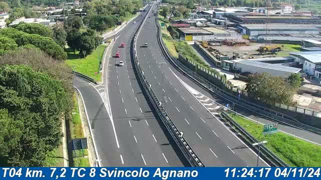 Naples: Municipalita 10: T04 km. 7,2 TC 8 Svincolo Agnano