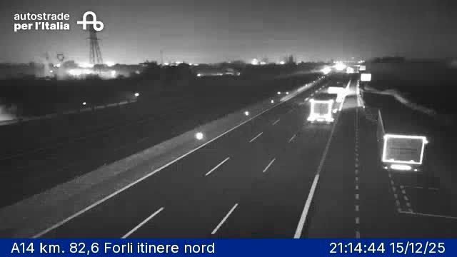 Forlì: Pieve Acquedotto: A14 km. 82,6 Forli itinere nord